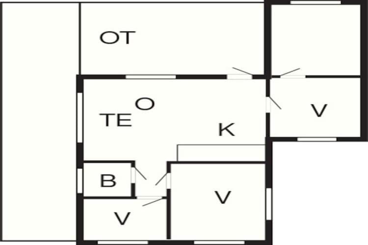 Three-Bedroom Holiday Home In Hasle 3 Vang  Dış mekan fotoğraf